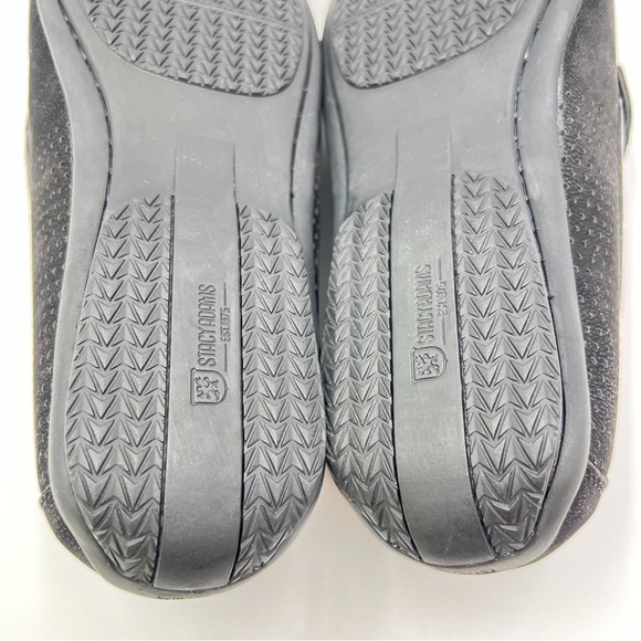 Stacy Adam Mens Corby Black Slip On Perforated Driving Style Loafers Shoes 9.5 - Picture 12 of 13